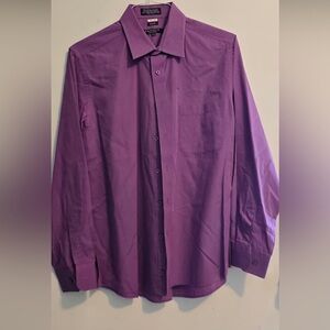 Men's Classic Purple Dress Shirt